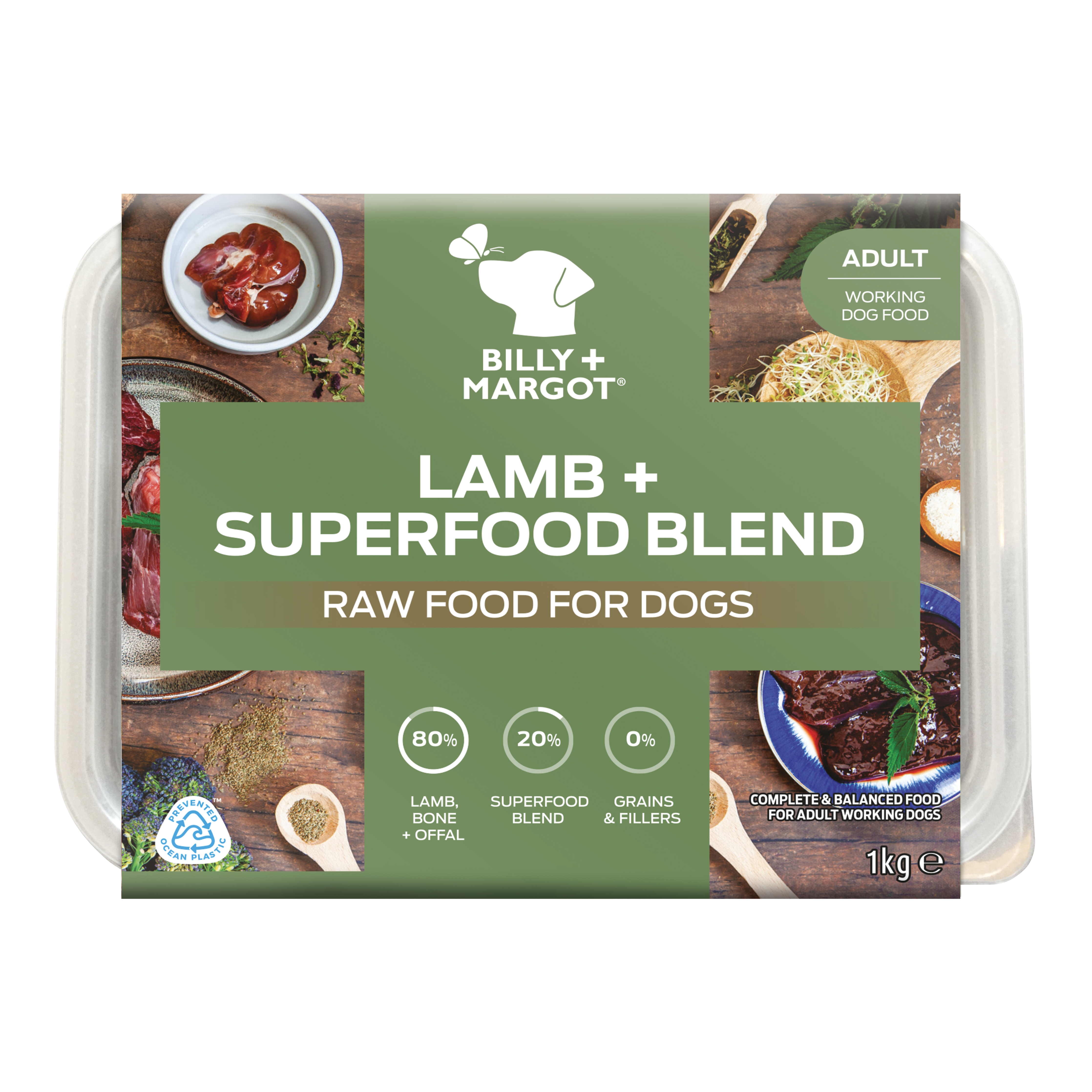 lamb and superfoods raw dog food