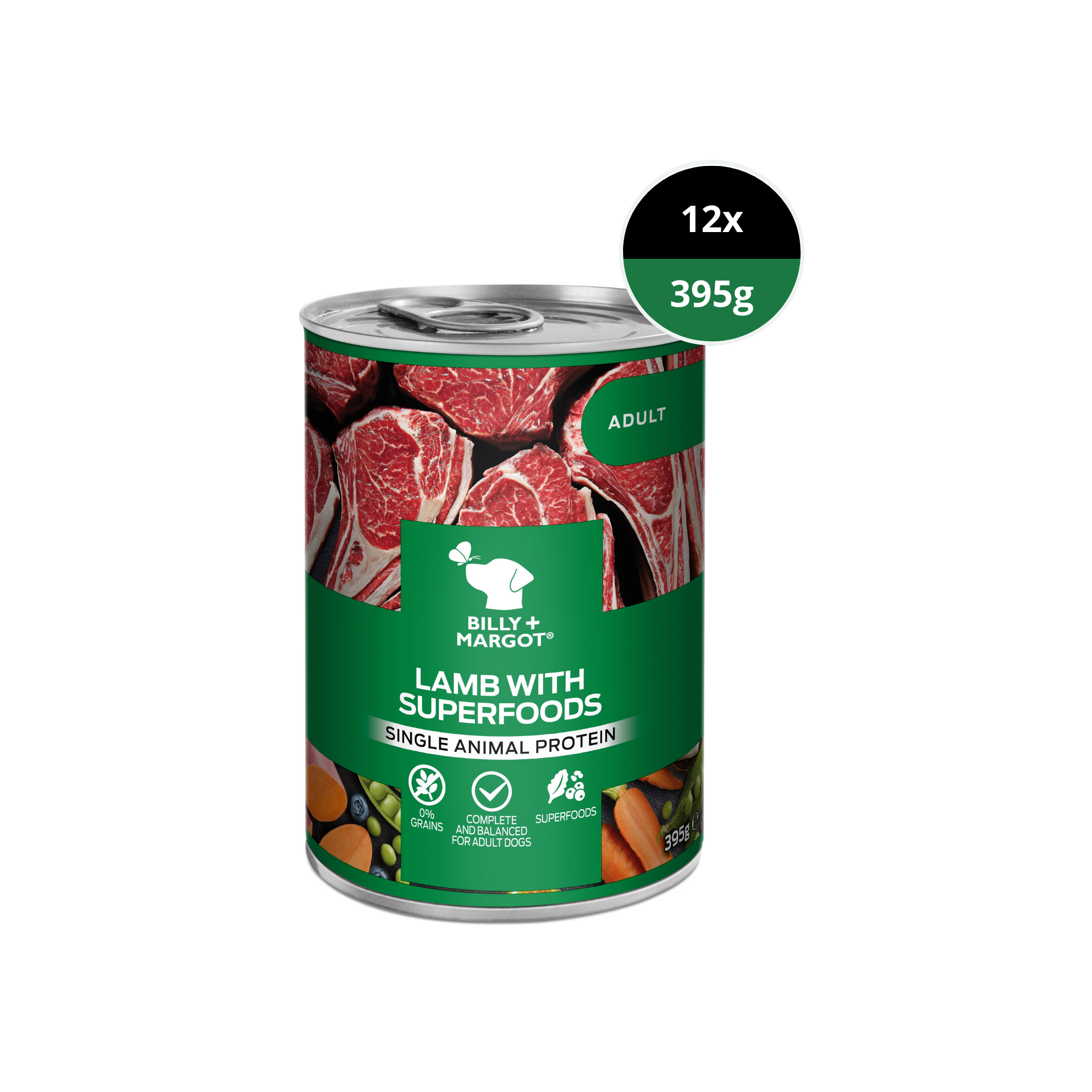 lamb grain free canned dog food