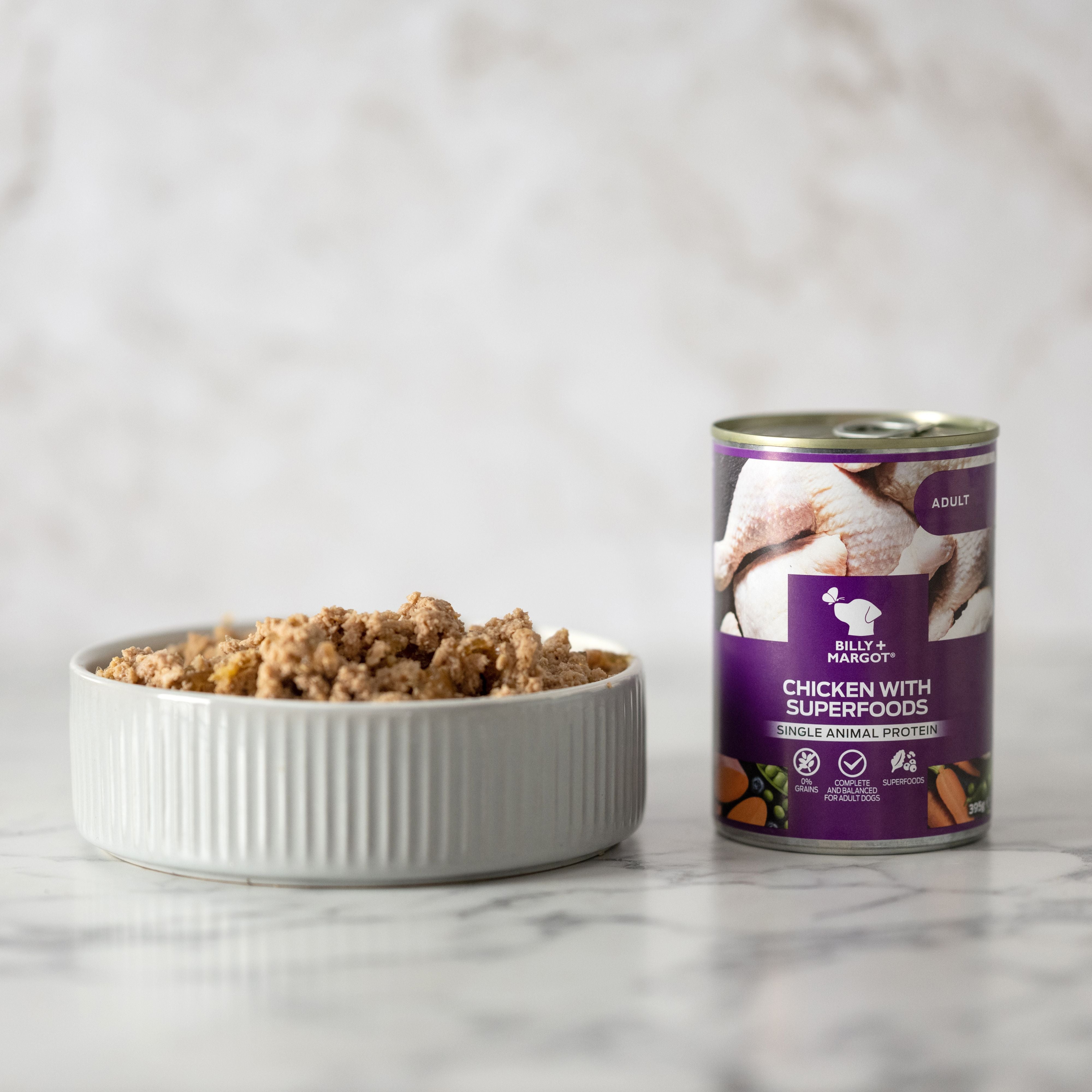 Chicken + Superfood Blend  Canned Wet Dog Food